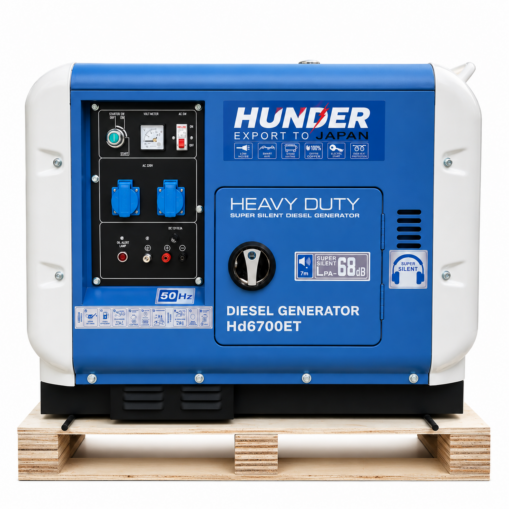 Ưu nhược điểm Máy Phát Điện Hunder HD6700ET (5Kw dầu) – Có đáng mua không?
