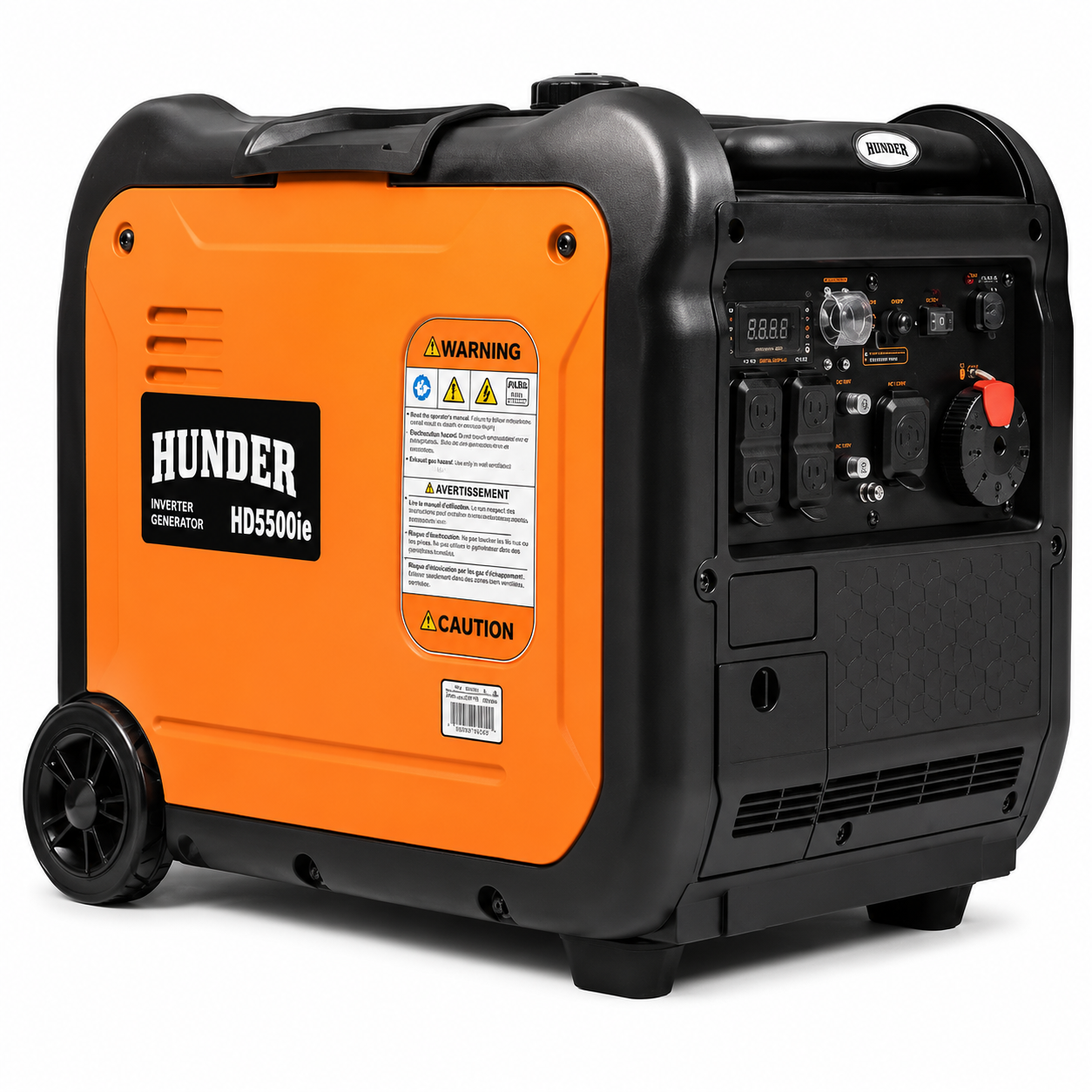 may-phat-dien-hunder-chay-xang-5kw-inveter