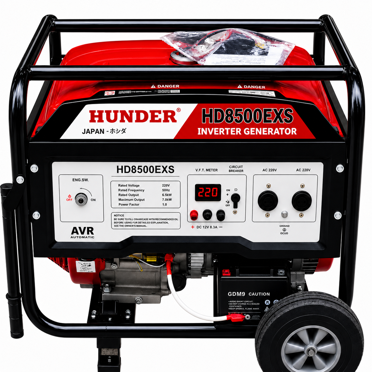 may-phat-dien-hunder-chay-xang-7kw-hd8500exs